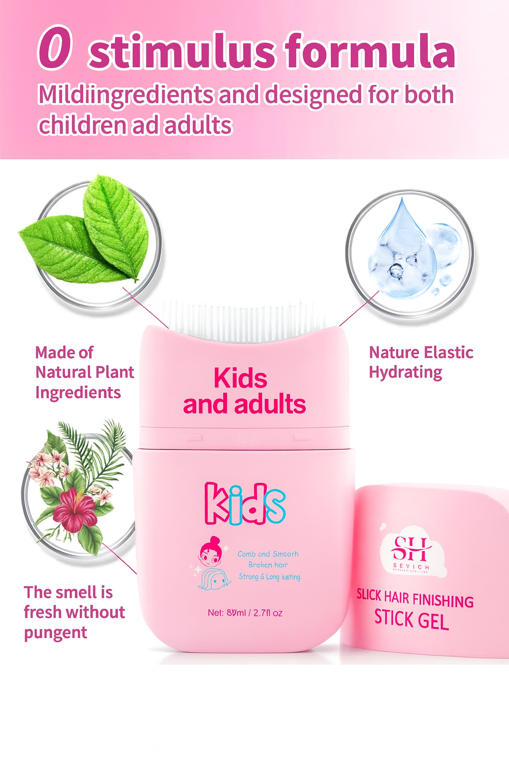 Sevich SleekFix™ Hair Wax Stick — Professional Non-Greasy Styling Wax for Smooth & Defined Hair