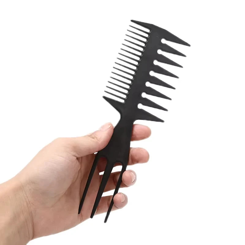 Sevich ProStyler™ — Dual-Side Anti-Static Carbon Comb with Tail Handle