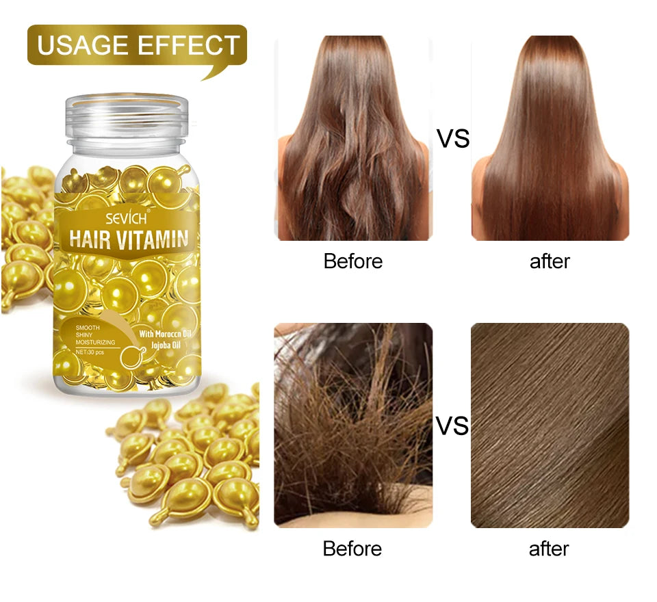 Sevich HairGlow™ Vitamin Capsules — Beauty & Health Hair Care Product