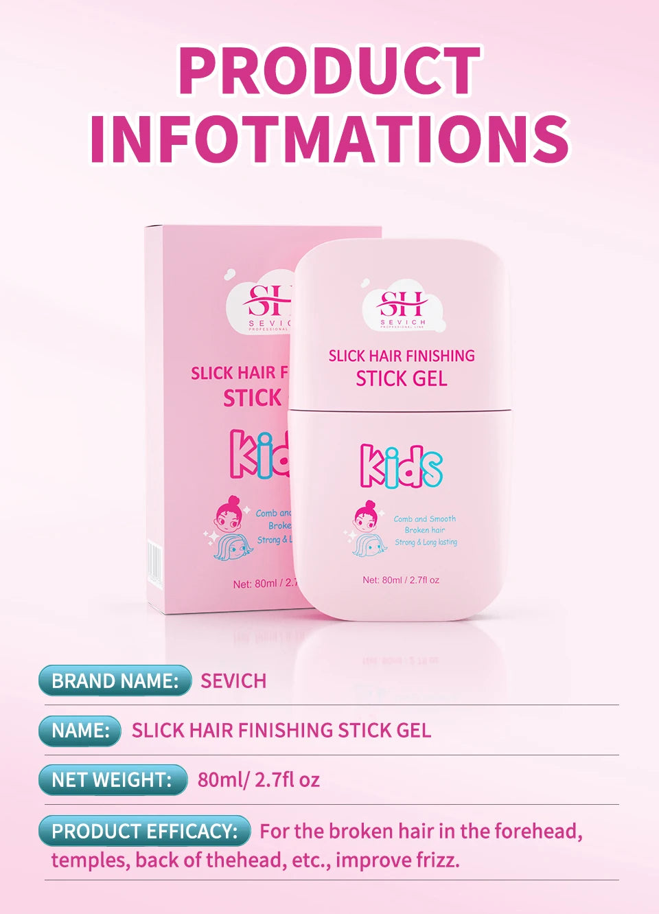 Sevich SleekFix™ Hair Wax Stick — Professional Non-Greasy Styling Wax for Smooth & Defined Hair